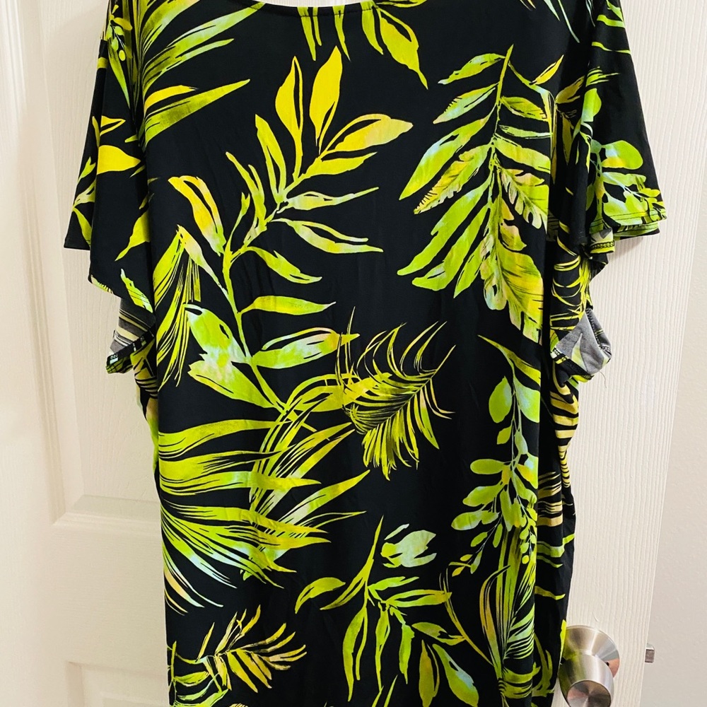 SUSAN GRAVER BLOUSE SZ,  3X